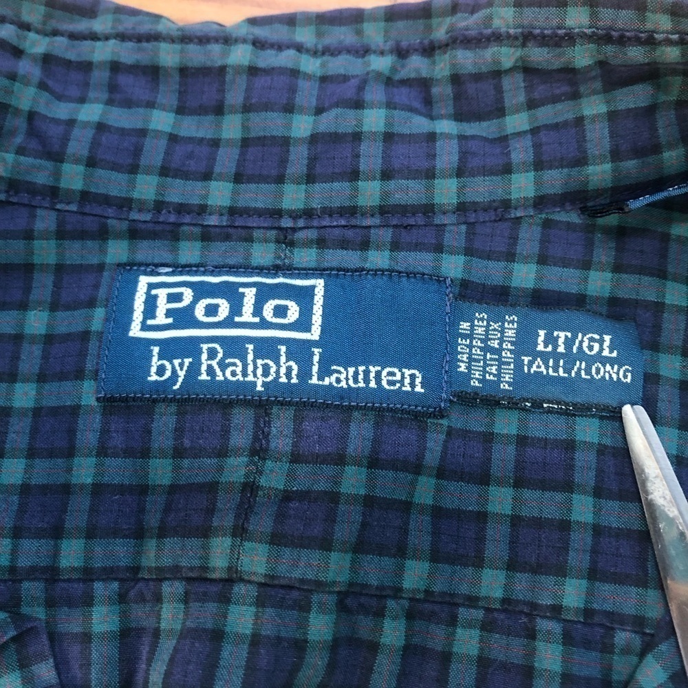Ralph Lauren large tall long sleeve button down shirt